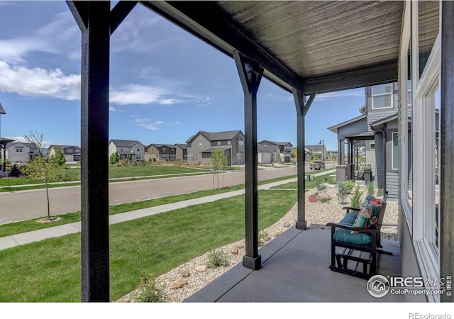 5282 Ribault St, Timnath, CO 80547 - view of patio featuring a residential view