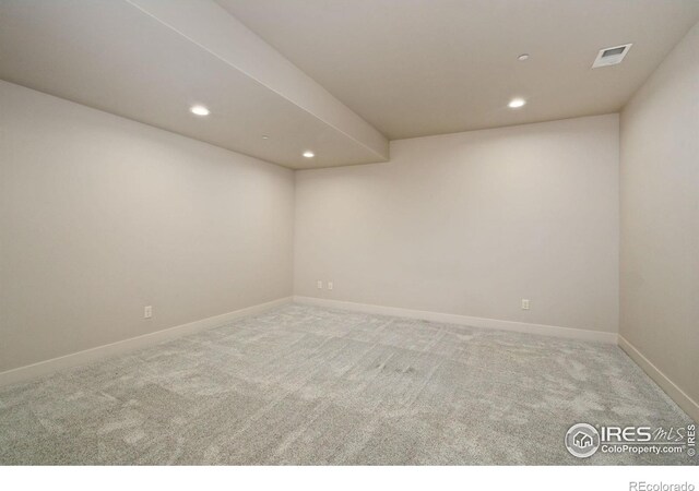 4014 Rock Creek Dr, Fort Collins, CO 80528 - carpeted empty room featuring recessed lighting and baseboards