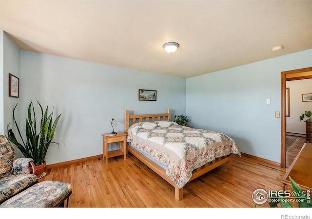 60 Horn Peak Dr, Livermore, CO 80536 - bedroom featuring light wood-style floors and baseboards
