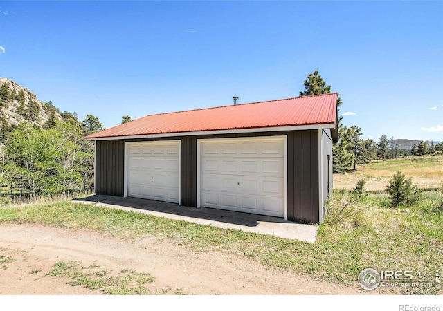 60 Horn Peak Dr, Livermore, CO 80536 - view of detached garage