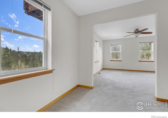 65 La Chula Rd, Black Hawk, CO 80422 - spare room with carpet flooring, baseboards, and a ceiling fan