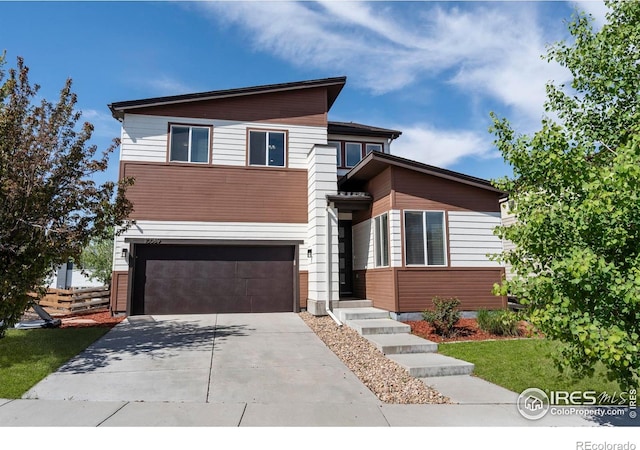 10069 Richfield St, Commerce City, CO 80022 - contemporary home with a garage and driveway