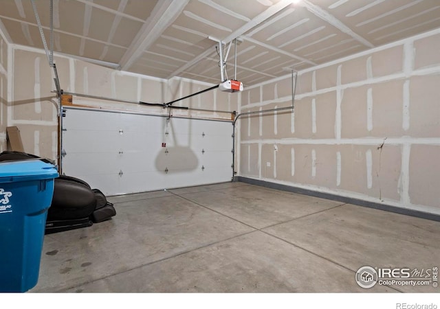 10069 Richfield St, Commerce City, CO 80022 - garage featuring a garage door opener
