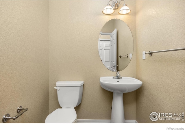 bathroom with toilet