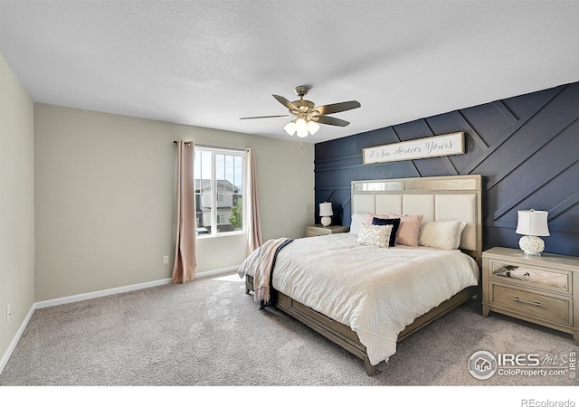 6008 Sandstone Cir, Frederick, CO 80516 - carpeted bedroom featuring baseboards and a ceiling fan