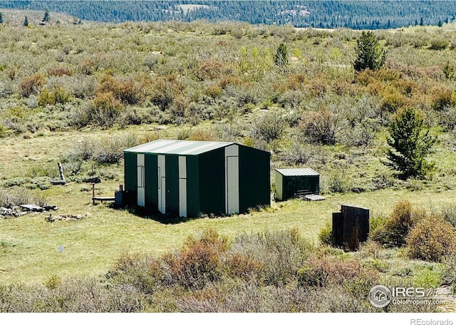 867 Windy Ridge Rd, Red Feather Lakes, CO 80545 - view of shed
