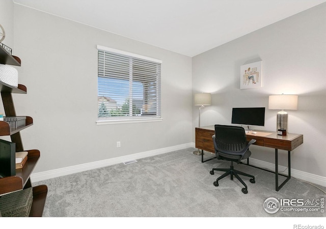 1203 Cabot Ct, Fort Collins, CO 80526 - carpeted home office with baseboards