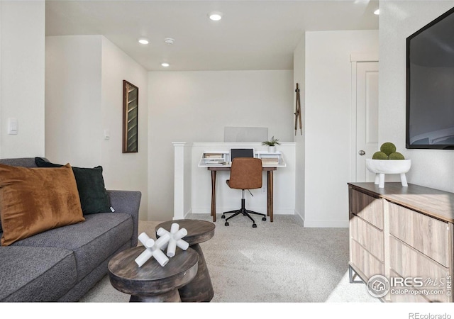 18722 E 99th Ave, Commerce City, CO 80022 - office space with carpet floors and recessed lighting