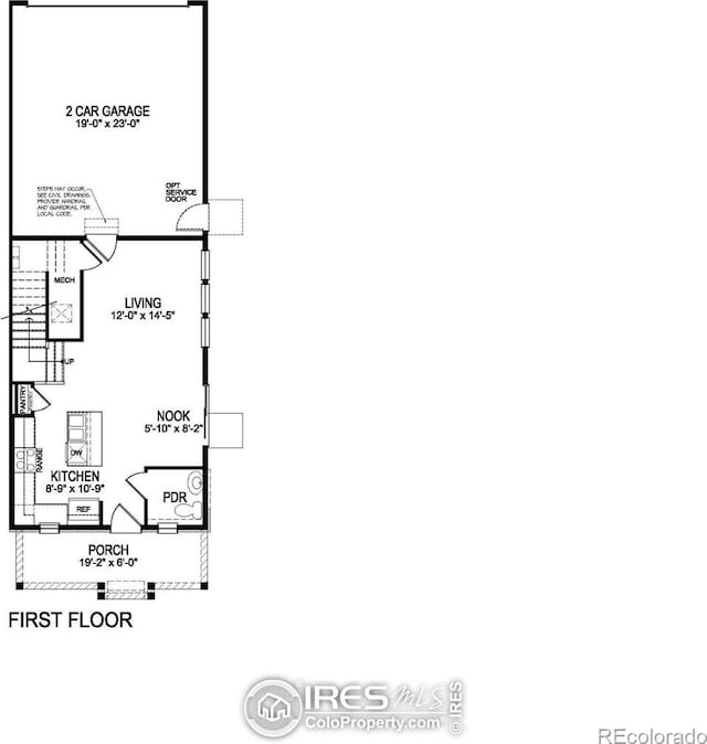 18722 E 99th Ave, Commerce City, CO 80022 - floor plan / room layout