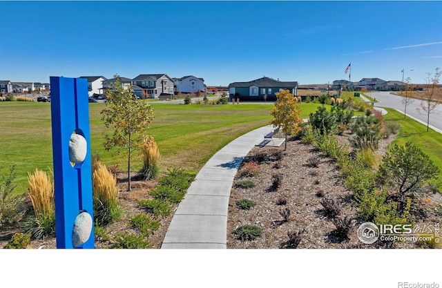 18722 E 99th Ave, Commerce City, CO 80022 - view of green lawn with a residential view