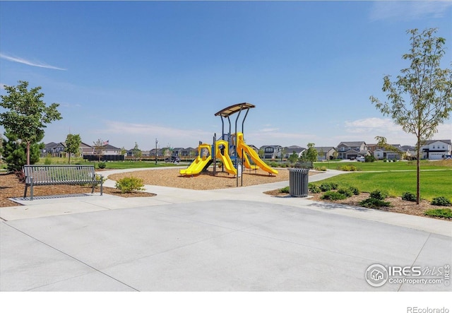 18722 E 99th Ave, Commerce City, CO 80022 - community play area featuring a residential view