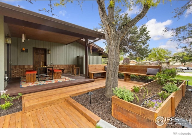4456 W Pioneer Dr, Greeley, CO 80634 - view of deck