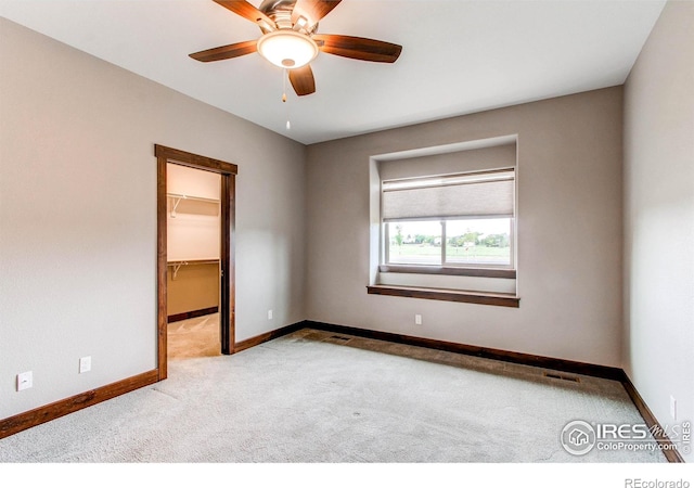 3570 Saguaro Dr, Loveland, CO 80537 - unfurnished room featuring carpet, ceiling fan, and baseboards