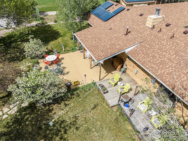 4601 N Sunshine Ct, Loveland, CO 80537 - view from above of property