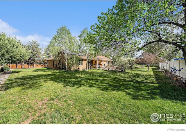 4601 N Sunshine Ct, Loveland, CO 80537 - view of yard