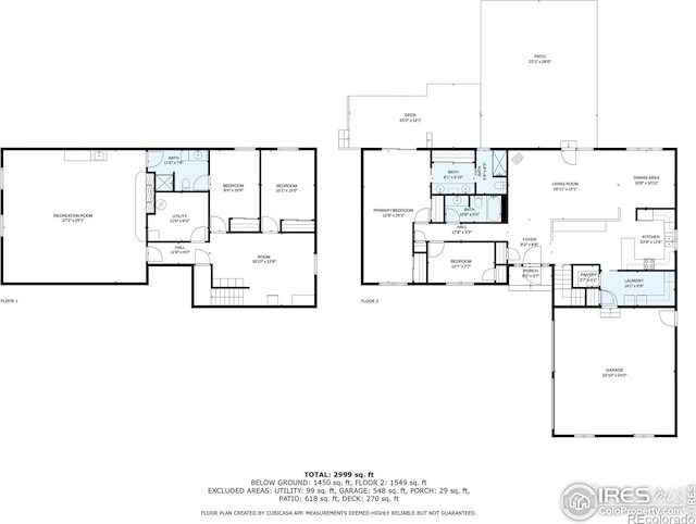 4601 N Sunshine Ct, Loveland, CO 80537 - floor plan / room layout