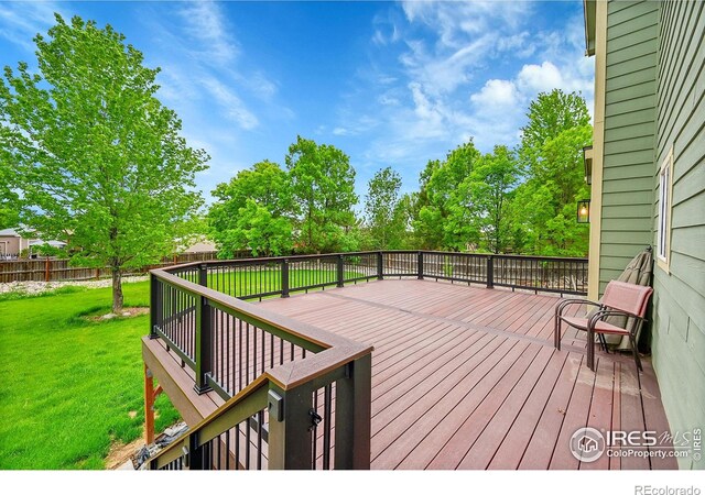 4764 Maggie Ct, Loveland, CO 80537 - view of deck