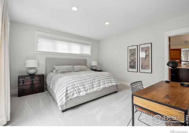 2917 13th St, Boulder, CO 80304 - bedroom with carpet flooring, recessed lighting, and baseboards