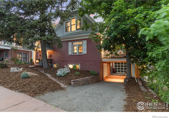 1133 Mapleton Ave, Boulder, CO 80304 - view of front of property with brick siding