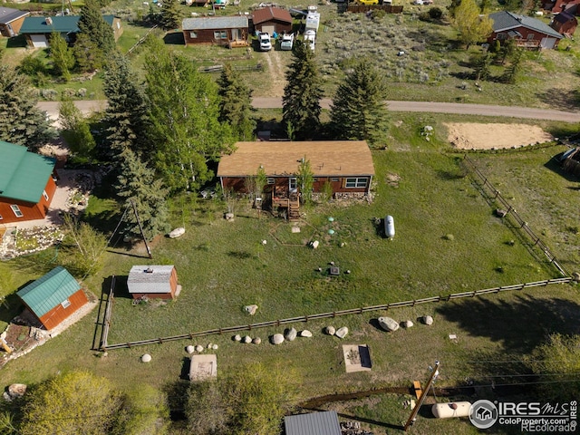 185 Meadow Ln, Bellvue, CO 80512 - view from above of property