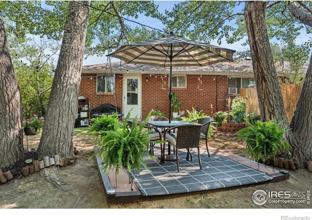 view of patio / terrace with grilling area