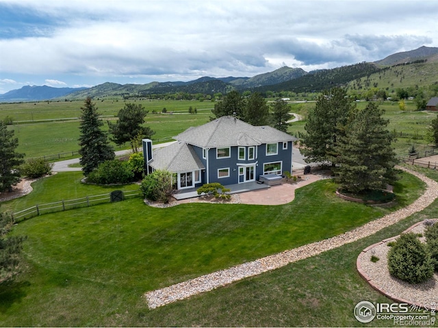 3159 Nelson Rd, Longmont, CO 80503 - overview of rural landscape featuring mountains