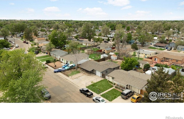 405 16th Ave, Greeley, CO 80631 - aerial perspective of suburban area