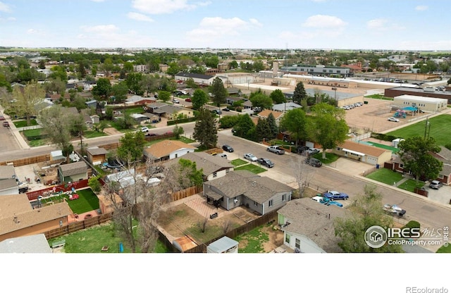 405 16th Ave, Greeley, CO 80631 - aerial perspective of suburban area