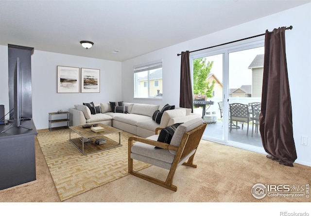 2334 75th Ave, Greeley, CO 80634 - carpeted living area featuring baseboards