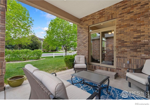8245 Hidden Cove Ct, Windsor, CO 80528 - view of patio / terrace