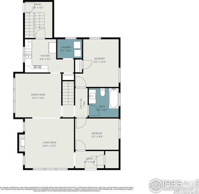 501 Adams Ave, Akron, CO 80720 - property floor plan