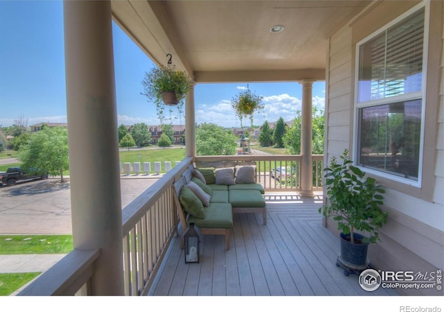 705 Rawlins Way, Lafayette, CO 80026 - view of wooden deck