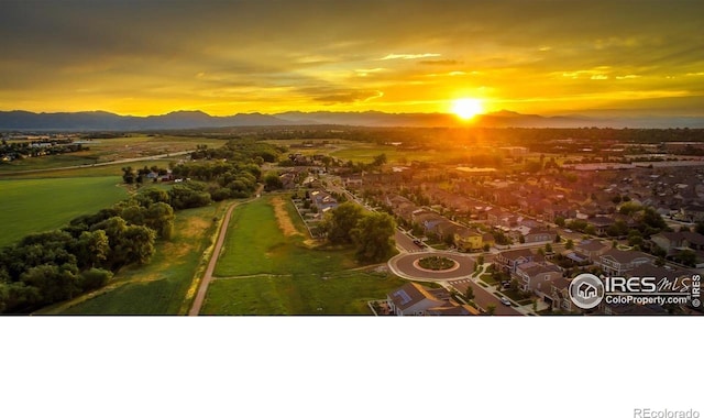 705 Rawlins Way, Lafayette, CO 80026 - aerial view of a mountain backdrop
