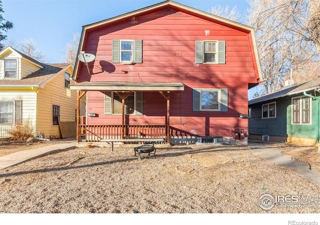 810 W Laurel St, Fort Collins, CO 80521 - view of front of home with a gambrel roof