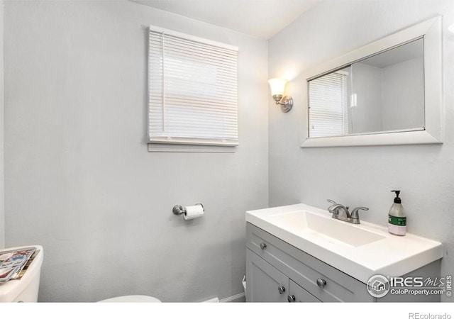 810 W Laurel St, Fort Collins, CO 80521 - bathroom with toilet and vanity