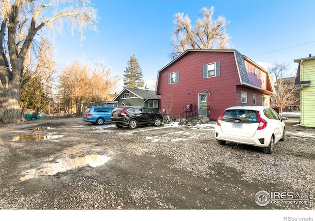 810 W Laurel St, Fort Collins, CO 80521 - view of property exterior with a gambrel roof