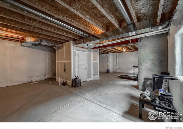 2190 Winding Dr, Longmont, CO 80504 - view of unfinished basement