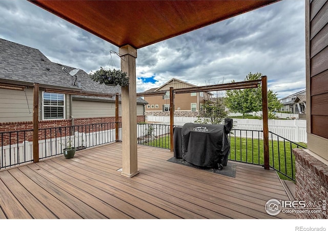 2190 Winding Dr, Longmont, CO 80504 - deck featuring area for grilling