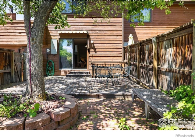 2725 Juniper Ave Unit 78, Boulder, CO 80304 - fenced backyard featuring a patio