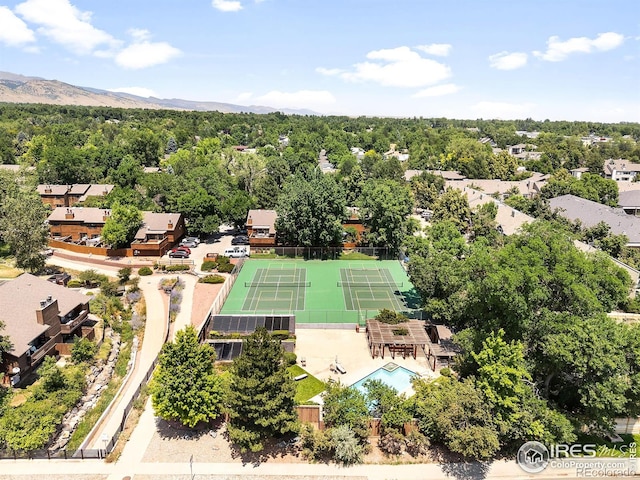 2725 Juniper Ave Unit 78, Boulder, CO 80304 - aerial view of a pool area and mountains