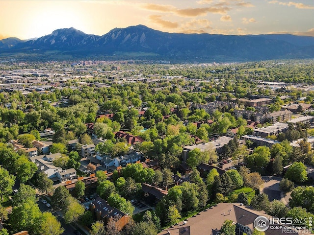 3345 Hickok Pl, Boulder, CO 80301 - bird's eye view of mountains