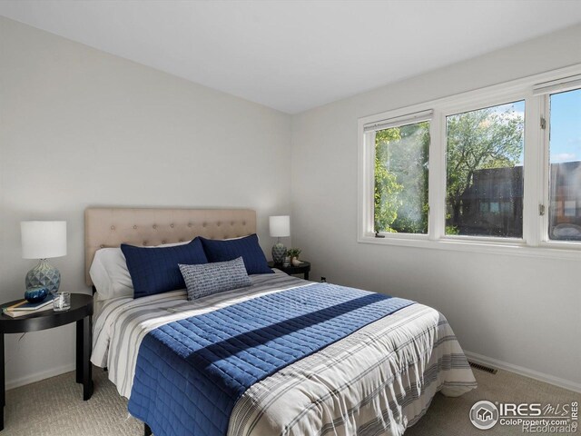3345 Hickok Pl, Boulder, CO 80301 - carpeted bedroom featuring multiple windows and baseboards