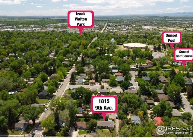 1815 9th Ave, Longmont, CO 80501 - bird's eye view