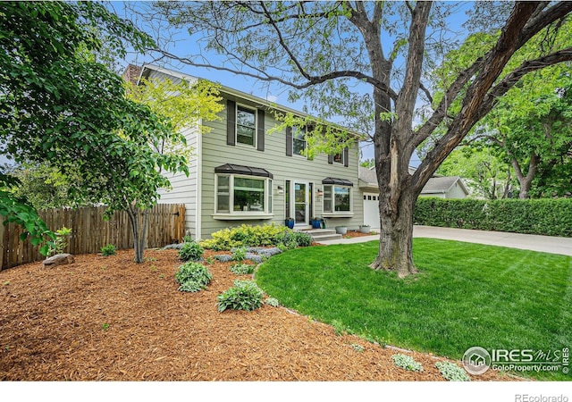 1119 Oakmont Ct, Fort Collins, CO 80525 - view of front of home with a garage and driveway
