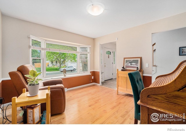 1119 Oakmont Ct, Fort Collins, CO 80525 - office featuring wood finished floors and baseboards