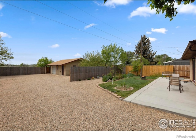 1217 N US Highway 287, Fort Collins, CO 80524 - fenced backyard featuring a patio area