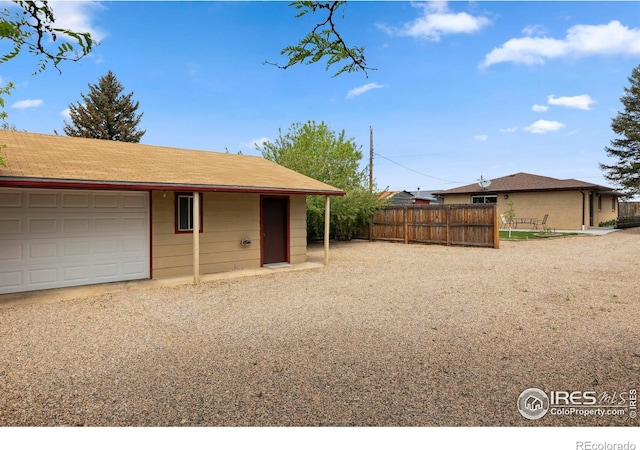 1217 N US Highway 287, Fort Collins, CO 80524 - view of yard with a garage and an outdoor structure