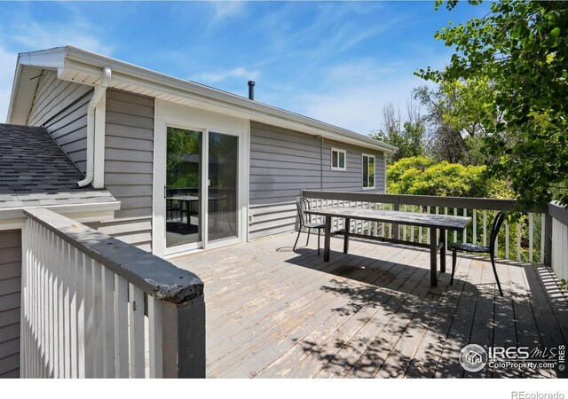 518 Whitmore Ct, Johnstown, CO 80534 - view of wooden terrace