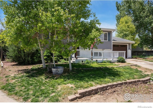 518 Whitmore Ct, Johnstown, CO 80534 - view of front of property with a garage and driveway