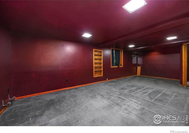 4118 Dillon Way, Fort Collins, CO 80526 - finished basement with carpet, built in features, and baseboards